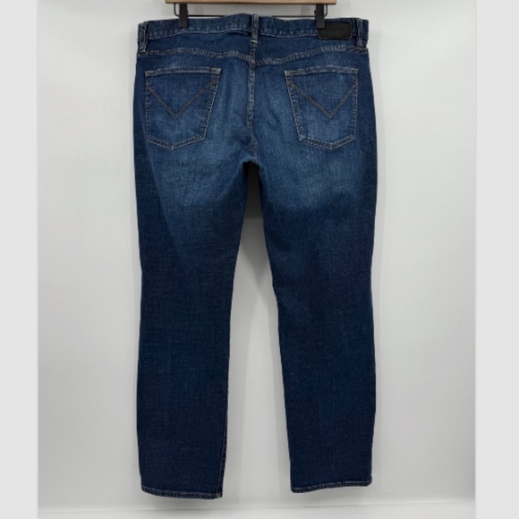 John Varvatos Jeans Men 38 Blue Star USA Classic Straight Leg Denim Mid Rise - Picture 4 of 16